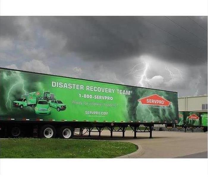 SERVPRO Disaster Recovery Team trailer